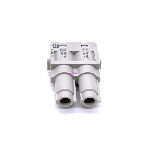 HARTING哈丁重载连接器  09140022741 2针母芯  70A/1000V 大电流