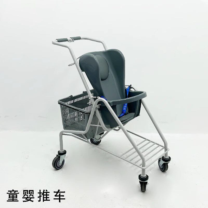 童婴手推车多功能童趣婴儿车婴幼儿小推车轻便超市购物车