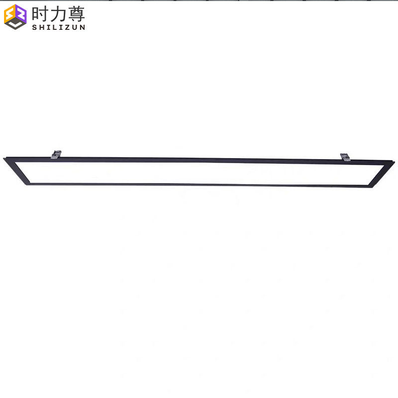 格栅灯嵌入式天花灯长方形面板灯超薄10*10 15*15黑格栅