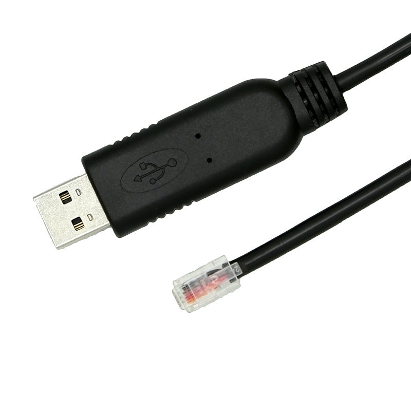 usb转rj11 rj12调试线串口rs232控制配置线 收银机电子秤专用线