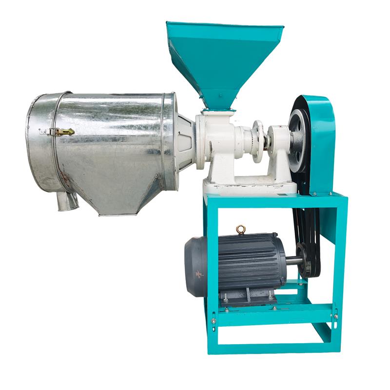 小型玉米小麦磨面机五谷杂粮加工磨粉机锥形麦麸分离家用磨面机