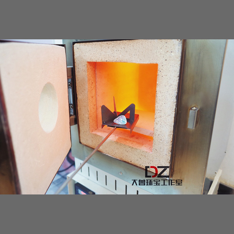 实验用马弗炉与银黏土烤炉 阶梯控温电阻炉家用珐瑯焗炉