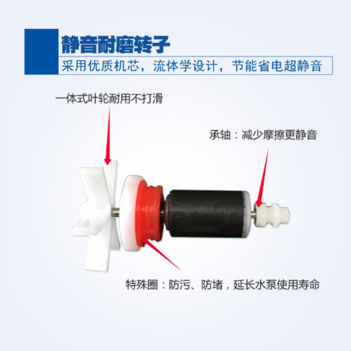 LH-102制冰机水泵通用广绅唯利安12瓦循环潜水上水泵流水制冰机泵