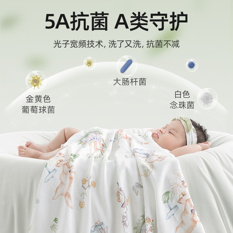 防惊跳包巾 新生婴儿包巾 四季适用 宝宝舒适包单 天竹柔纱材质