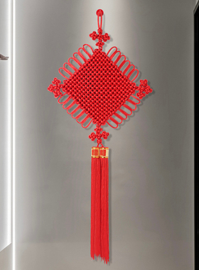 中国结挂件客厅高档红色装饰新年玄关中国节春节挂饰平安结同心结
