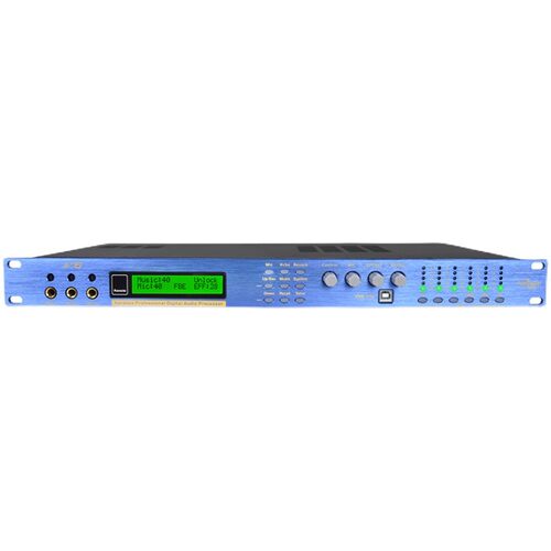 X6前级效果器DSP数字混响麦克风防啸叫卡拉OK KTV音频处理器