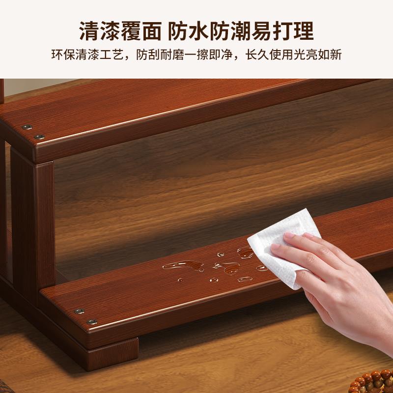 桌面小型杯架简易多层置物架分层架迷你办公桌水杯茶杯放置架吧台