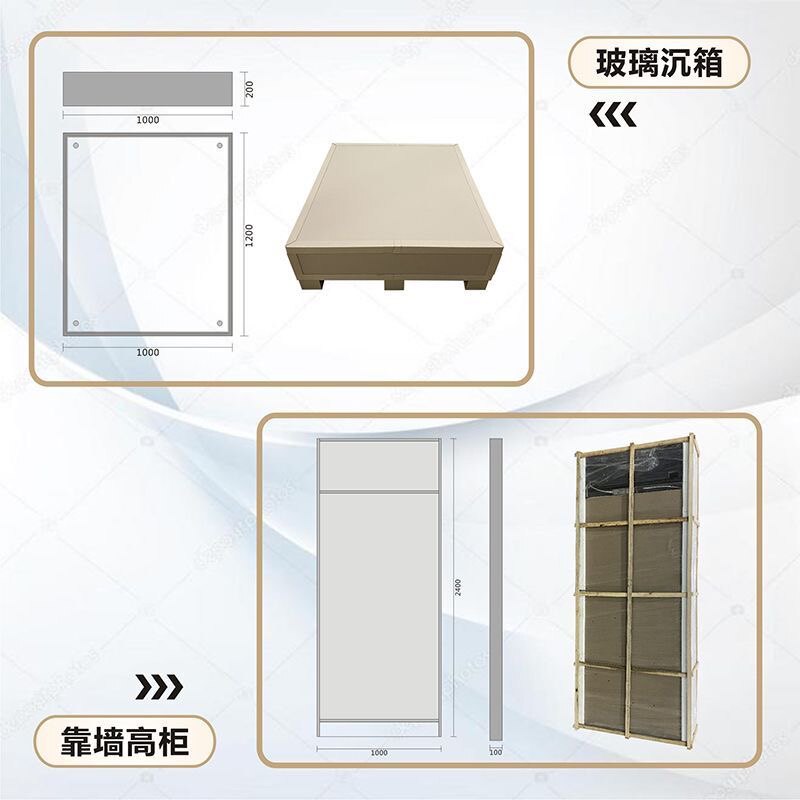 定制工艺系统展柜装修公司厨卫水电陈列柜多功能墙面材料施工展架