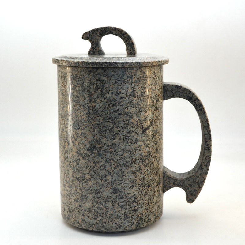 内蒙古真达天然中华麦饭石杯子茶杯水杯正品保健大容量1000毫升