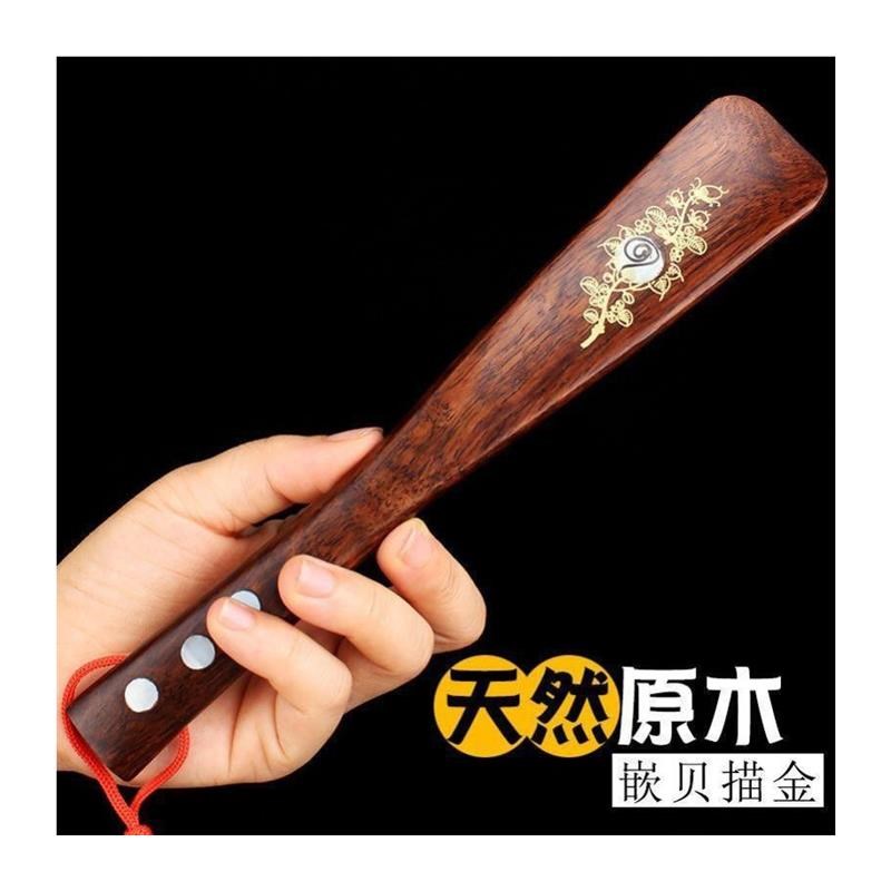 红木鞋拔子楠木提鞋器长柄鞋抽家用鞋溜子长把越南实木质辅助穿鞋