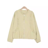 王福贵定制～韩系木耳边宽松外套3.9 雾都外套