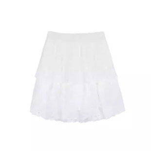 白色半裙3.26 王福贵定制～层次感自带安全裤 蛋糕半裙