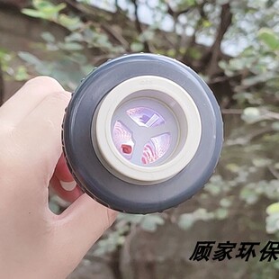 PP/PPH材质塑料转子DN15/25/32/50/65液体PPR浮子水流量计 管道式