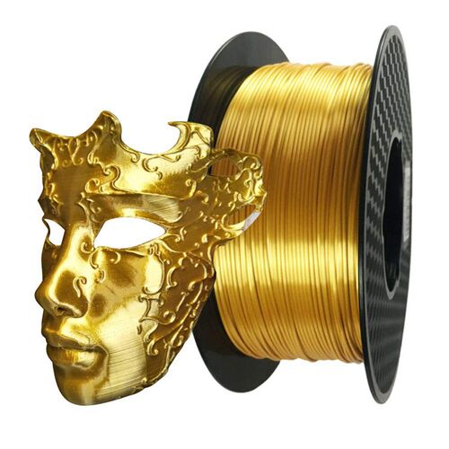 3d打印机耗材 丝绸pla 1.75mm 线材 500G1kg仿金 金属金 高光泽