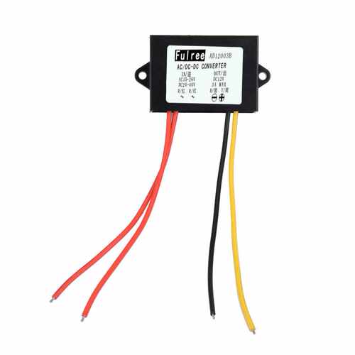 AC24V转DC12V3A 电源模块 转换器 稳压器适 用于汽车音响