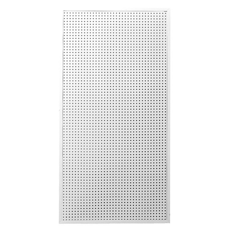 洞洞板置物架带挂钩五金工具上墙收纳挂板边框孔板货架饰品展示架