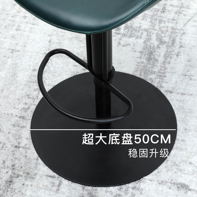 现代简约升降吧台椅家用阳台高吧椅旋转椅子凳子轻奢吧台凳高脚凳