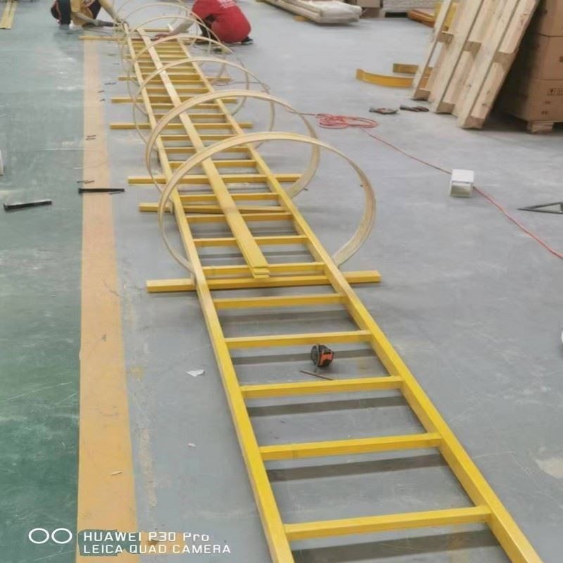 爬梯护笼工程安全图集基坑深井工地梯子扶手平台国标外墙爬梯