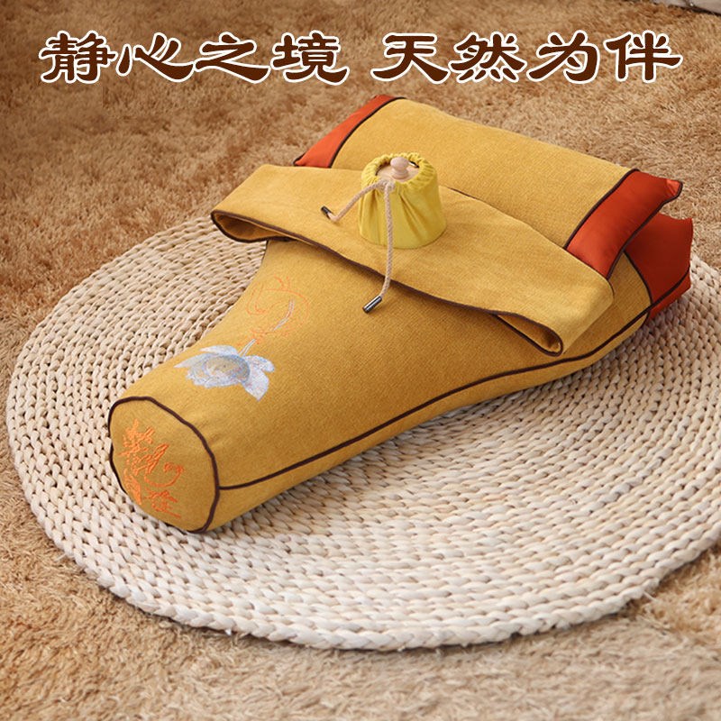 双盘打坐垫T型打坐垫禅修冥想打坐垫疗愈养生打坐垫