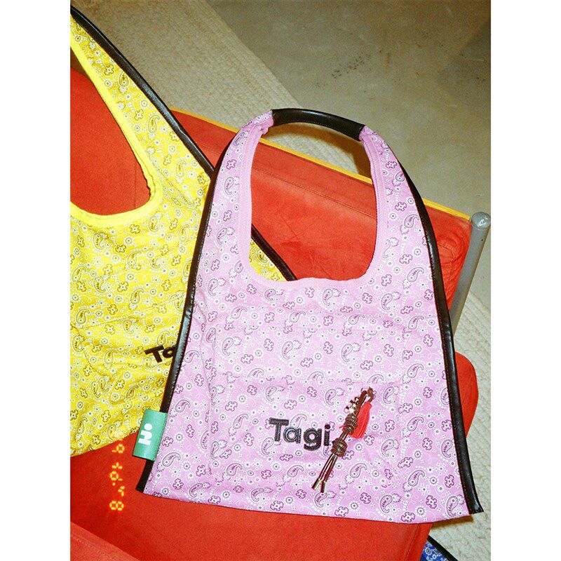 Tagi.hobo边边大容量多色通勤边边单肩包帆布单肩包袋