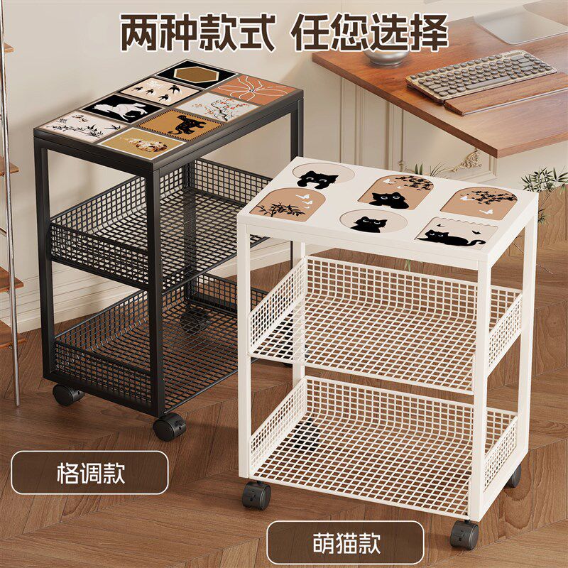落地打印机置物架主机箱托架办公室复印机放置柜家用多层收纳架子