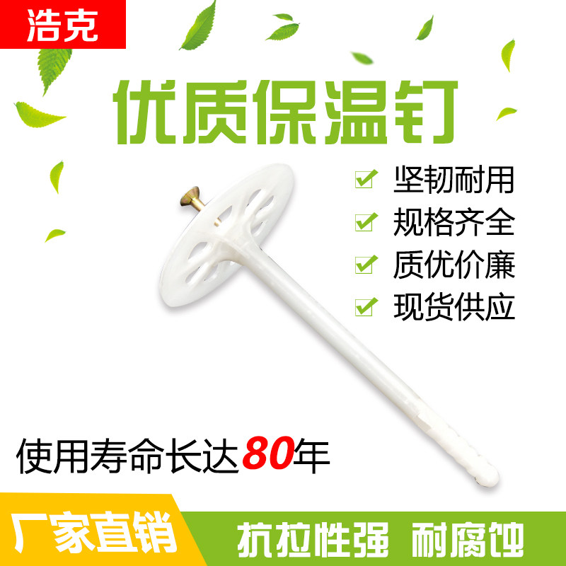 外墙保温钉岩棉挤塑泡沫聚苯板膨胀管塑料固定锚固钉分体钉