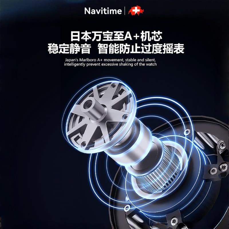 瑞士Navitime进口摇表器自动上弦机械表家用手表摇摆器高级收纳盒