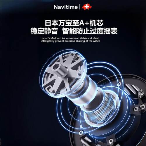瑞士Navitime进口摇表器自动上弦机械表家用手表摇摆器高级收纳盒