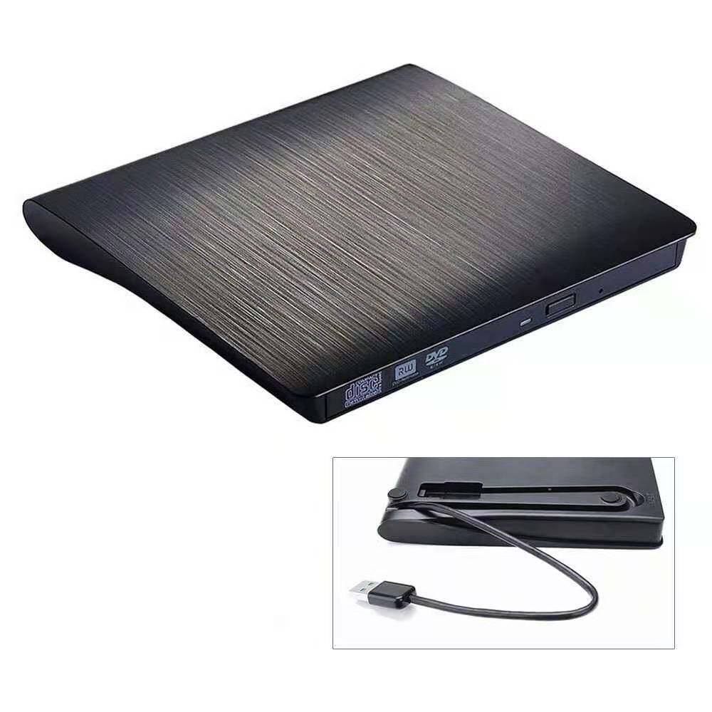 工厂直销拉丝USB 3.0外置光驱 移动DVD刻录机 通用外接笔记本光驱