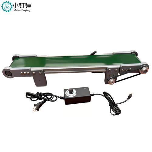 3D打印传送带输送机10*50小型桌面流水线摩檫力实验科技创新学习