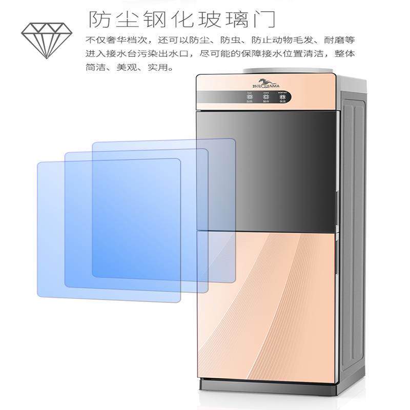 饮水机家用过滤桶套装加自来水过滤双开门立式饮水机带过滤桶