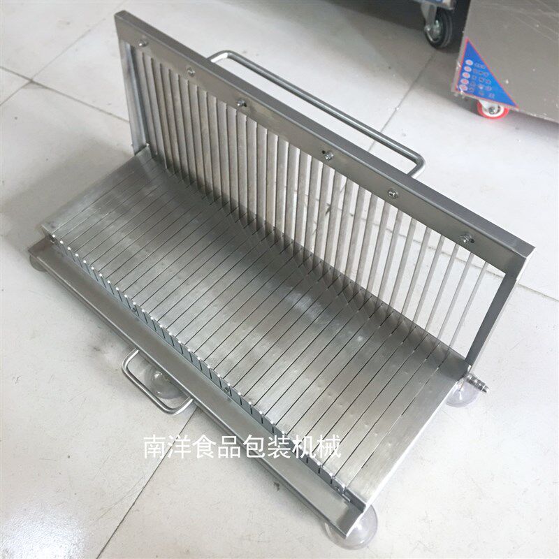 手动切片机刀片加大加厚不锈钢小型火腿肠豆腐鸭血淀粉午餐肉加工