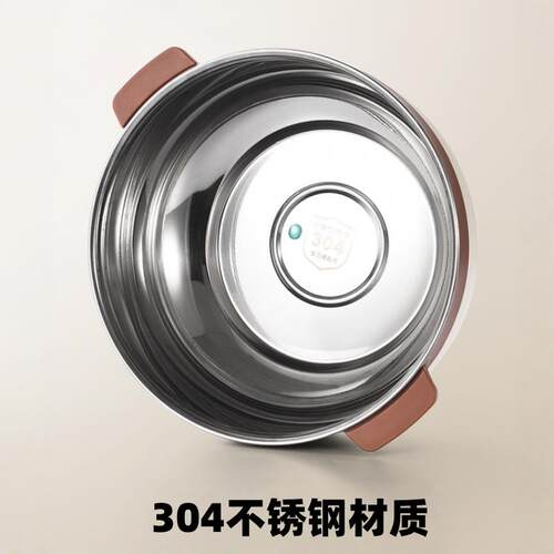 出口110v伏电煮锅便携折叠304不锈钢电热锅旅行宿舍多功能电火锅