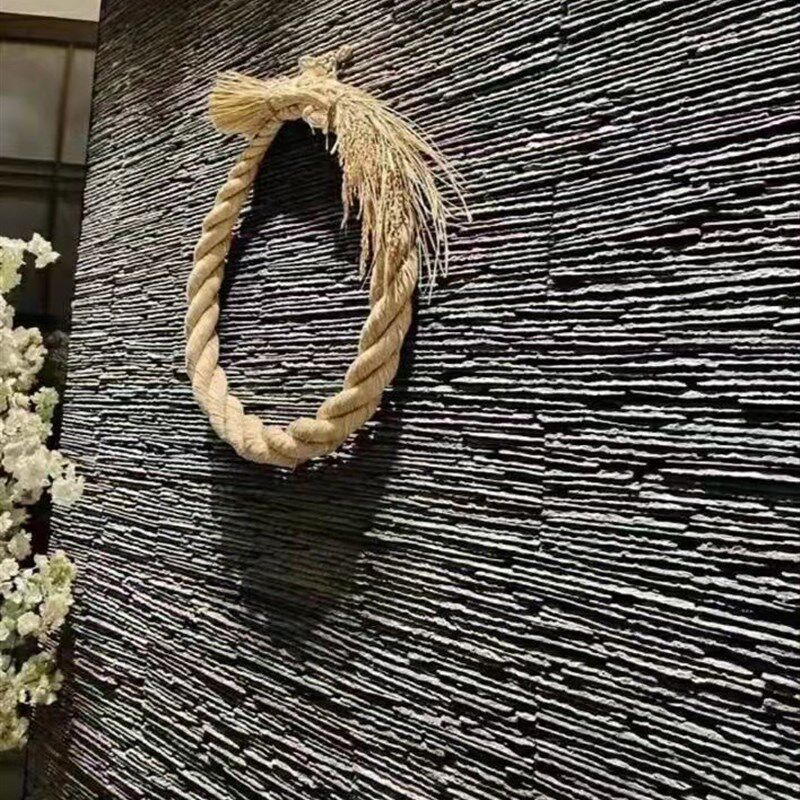 流水石水幕墙园林景观瀑布内外庭院文化石仿古砖水泥青石板鱼池砖