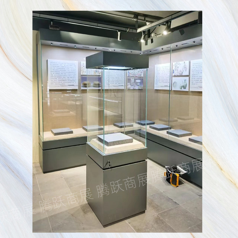 博物馆展柜古董字画展示柜珠宝文物文玩玉器定制柜瓷器玻璃展示柜