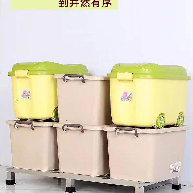 不锈钢承重支架调垫镂高垫板空托空架桶增高10c耀航m底座米面置汤