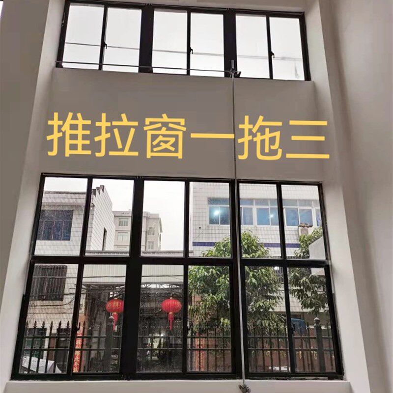 手摇平移推拉窗开窗器高窗手动开启装置消防排烟开窗器通风开窗机