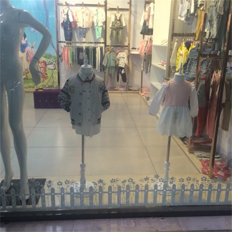 儿童模特道具棉布白色童装展示道具舞蹈裙拍摄摄影男女童全身