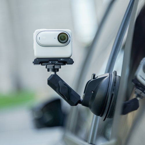 泰迅适配insta360 ONEx5 X4x3拇指相机GO3吸盘支架固定支架汽车载
