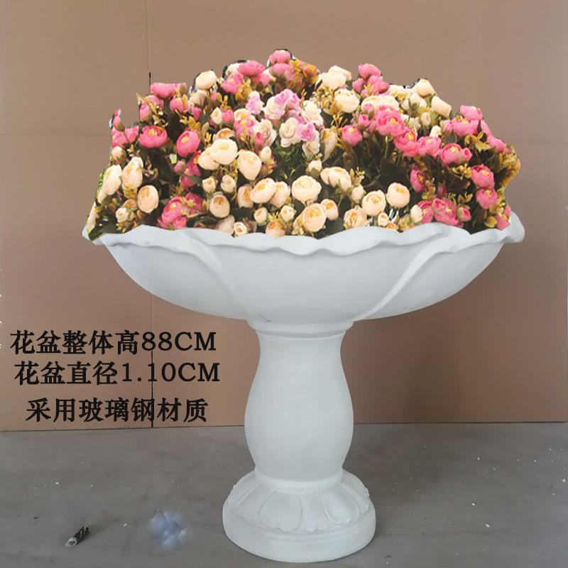 欧式大号花盆玻璃钢户外多创意多肉盆栽家居盆景复古阳台装饰摆件