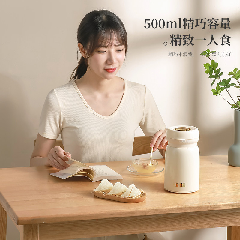 电炖锅陶瓷家用煮粥神器全自动炖燕窝电炖杯迷你小型陶瓷内胆