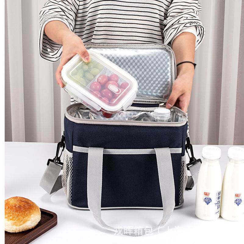 立体保温袋冷藏袋铝箔加厚隔热饭盒手提包外送医药品保冷母乳冰包