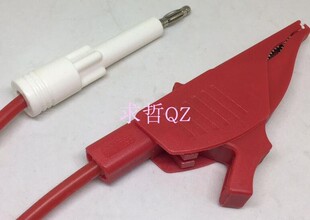 耐压测试仪30KV高压十字三角椭圆高压插头对全包封闭夹子测试线