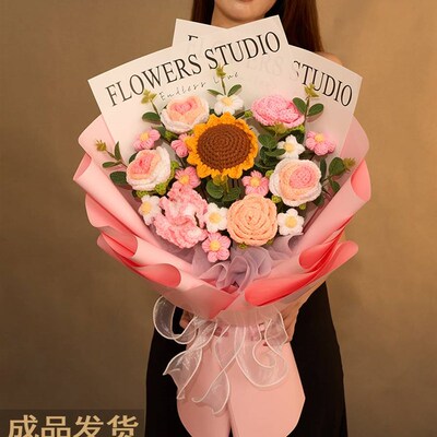 手工制作教师节礼物送老师的礼物实用女谢师礼高档感谢花束成品