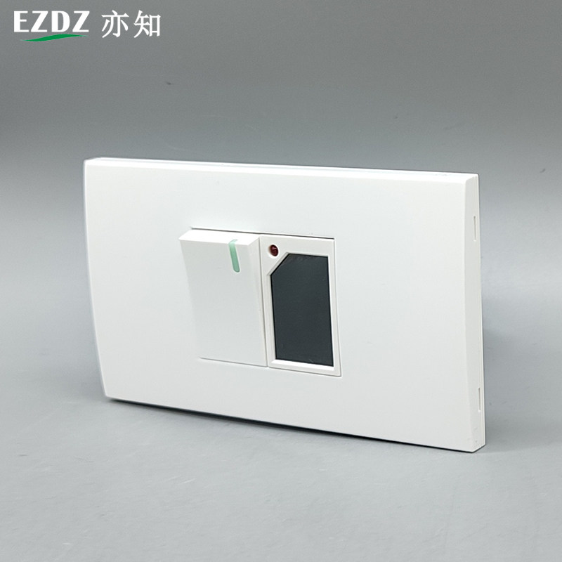 120型一位延时触控开关双控单开一位感应灯延迟开关楼道楼梯触摸图片