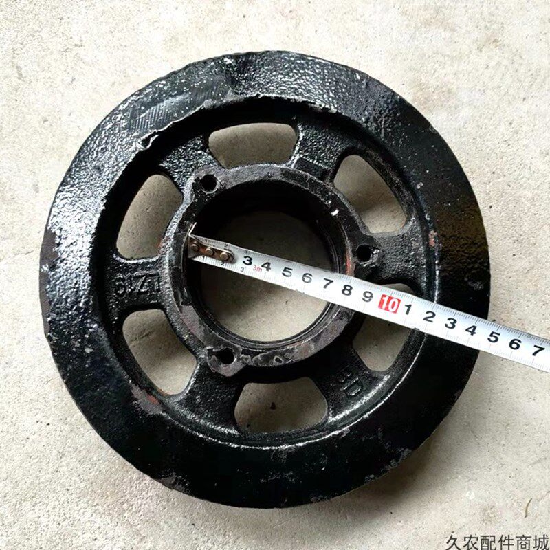 包邮龙舟旋耕机导向轮收割机涨紧轮履带车爬山虎底盘配件轴承6307