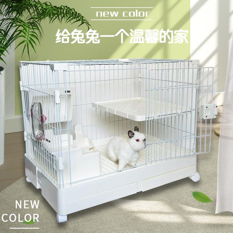雷森兔笼兔子笼家用特大豪华兔笼别墅窝兔屋宠物荷兰猪笼宠物笼子