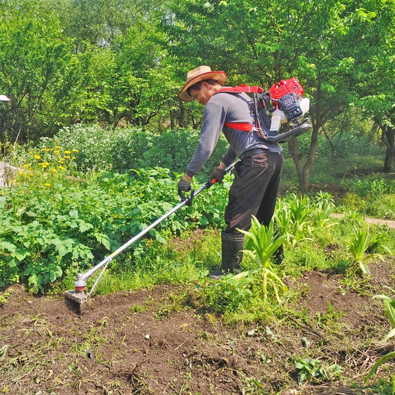 割草机通用配件铝合金耙草头锄根除草机果园菜圃除草锄草工具农用