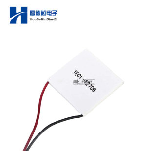 全新致冷片 半导体制冷片 TEC1-12706 40*40MM 饮水机制冷器设备