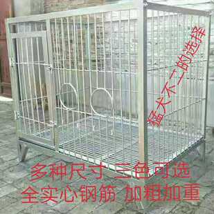 中大型犬狗笼镀锌实心角钢加粗实心钢筋抗造耐腐蚀藏獒德牧哈士奇